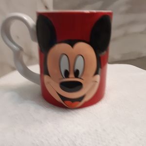 Collectable Disney Mickey Mug red